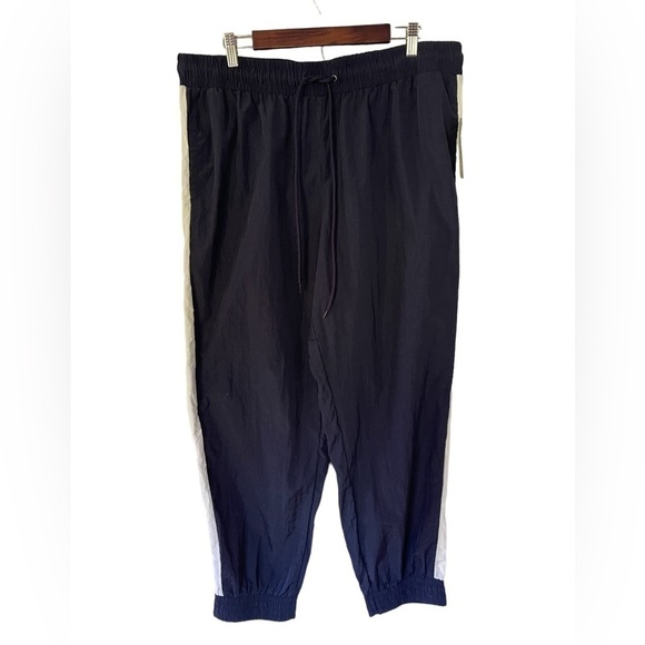Nwt Wild Fable Nylon Track Pants Joggers Hidden Pockets Blue XL - Picture 2 of 12